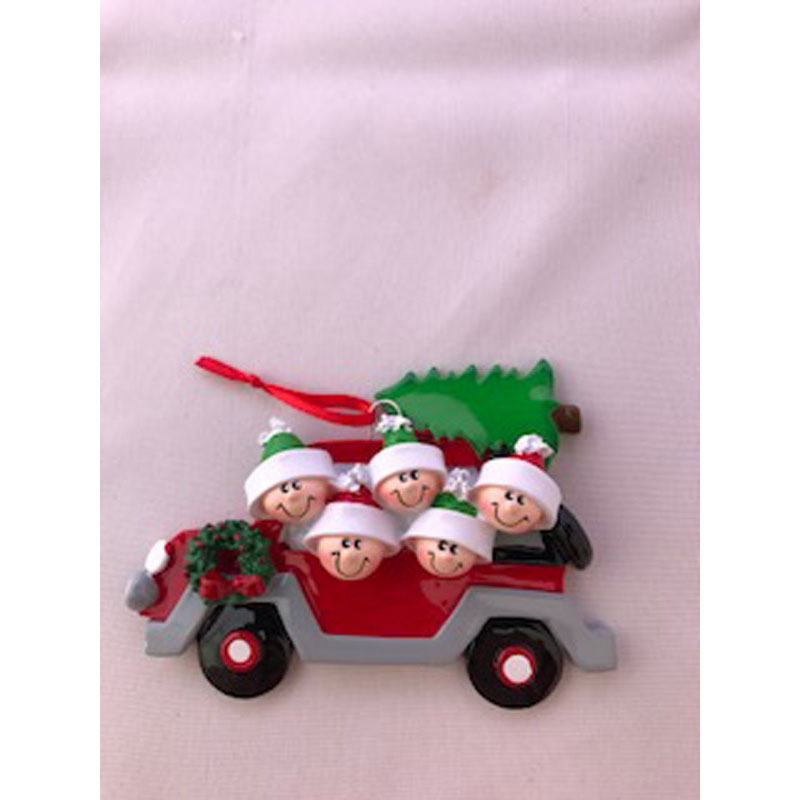 Christmas Tree Caravan x 5 Festive Elf